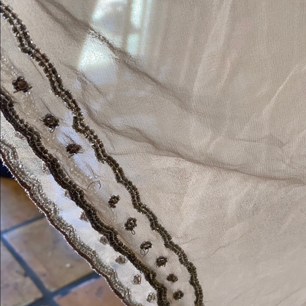 Kaftan beaded silk top - Picture 4 of 6